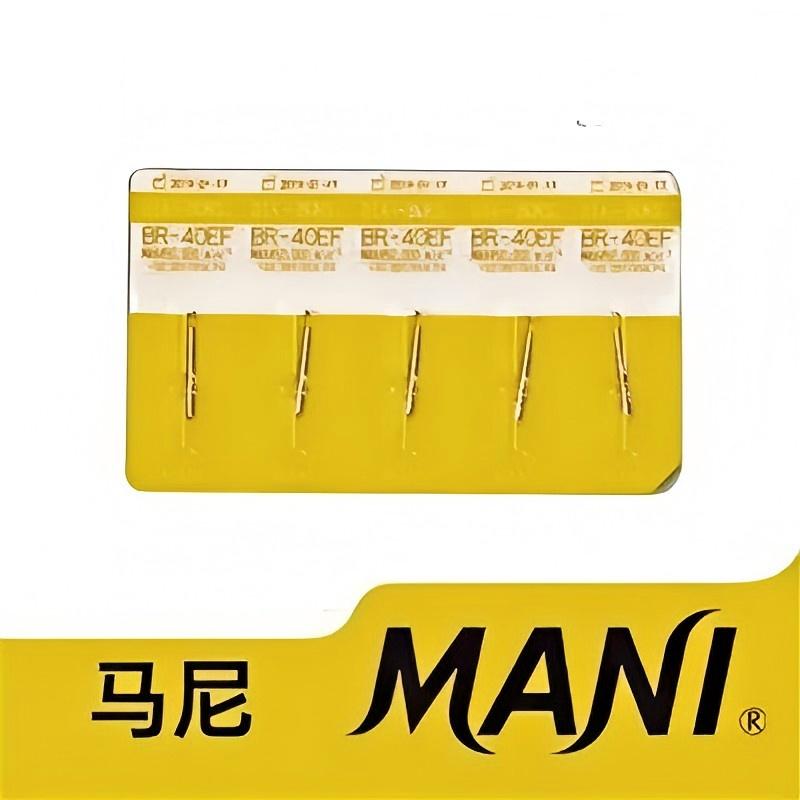 马尼 金刚砂车针 黄标（超细砂） 5支/板